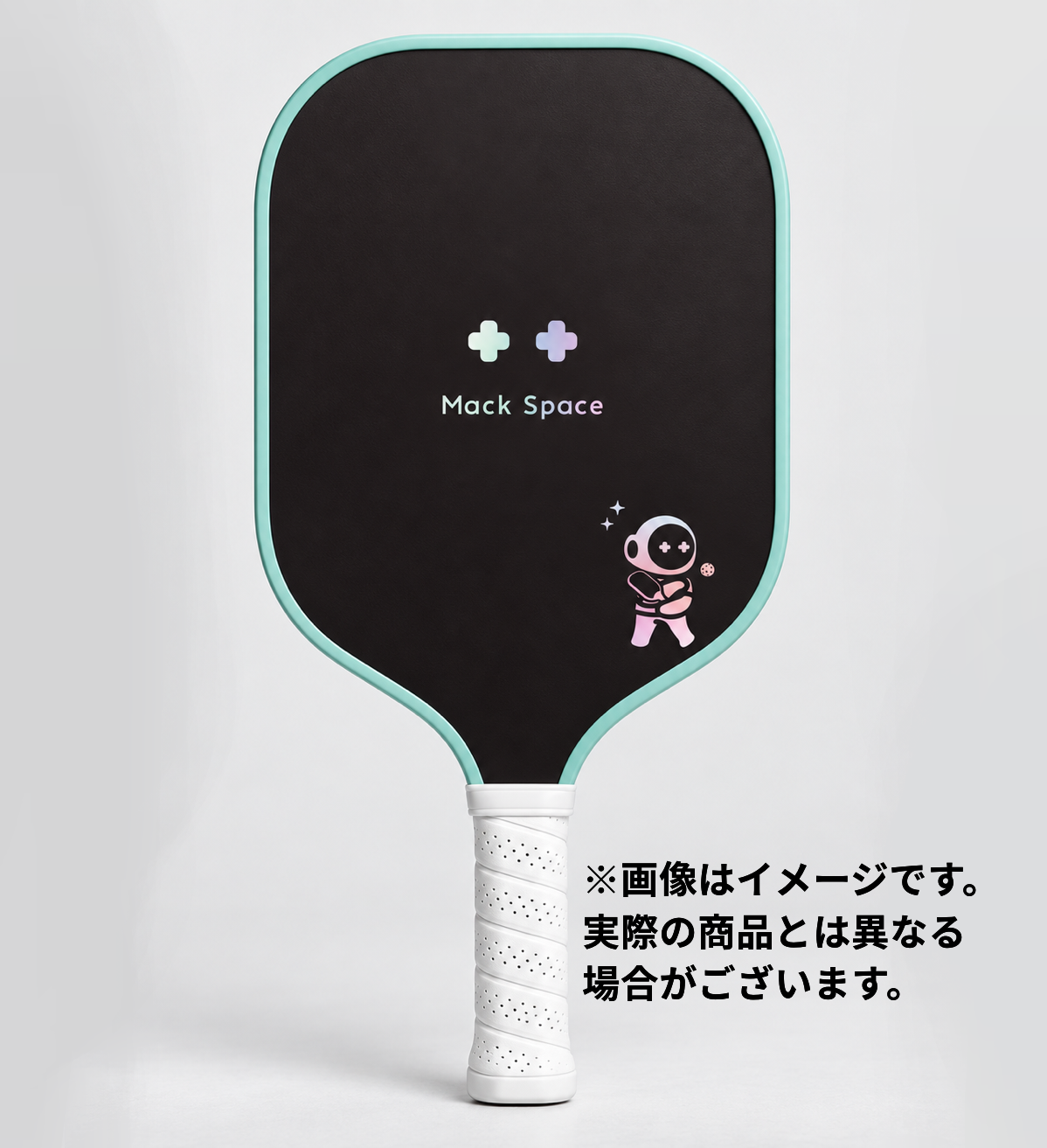ピックルボールパドル”Mack Space MINT BLACK”