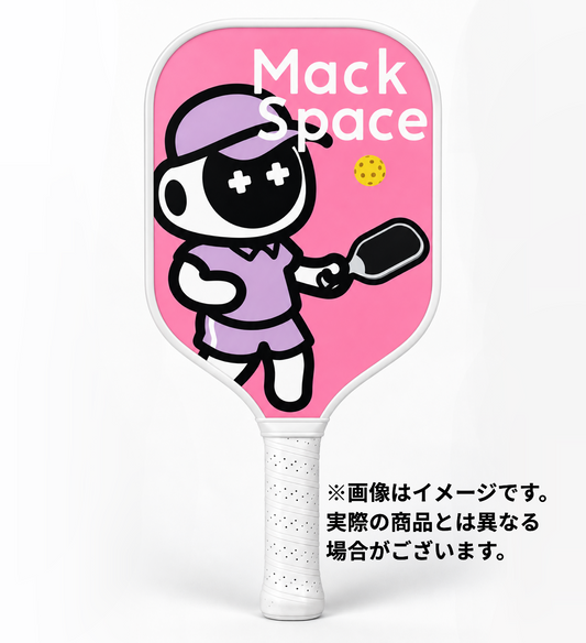 ピックルボールパドル “Mack Space PINK WHITE”