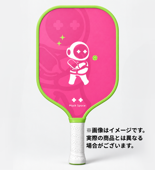 ピックルボールパドル “Mack Space PINK LIME”
