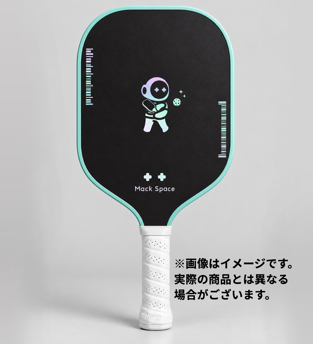 ピックルボールパドル”Mack Space MINT BLACK”